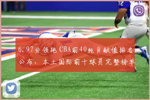 6.97分领跑 CBA前40轮贡献值排名公布，本土国际前十球员完整榜单